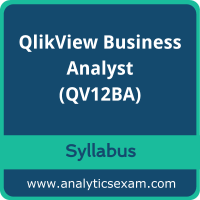 QV12BA Syllabus, QV12BA PDF Download, Qlik QV12BA Dumps, QlikView Business Analyst Dumps PDF Download, QlikView Business Analyst PDF Download