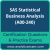 SAS Statistical Business Analysis Using SAS 9 - Regression and Modeling (A00-240