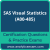 SAS Certified Associate Modeling Using SAS Visual Statistics (A00-485)