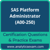 SAS Certified Platform Administrator for SAS 9