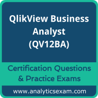 QlikView Business Analyst (QV12BA) Premium Practice Exam