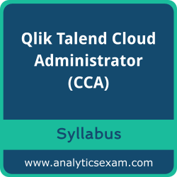 Download Qlik CCA Syllabus, Qlik Talend Cloud Administrator Dumps, and Qlik Talend Cloud Administrator PDF for Qlik Talend Cloud Administrator preparation