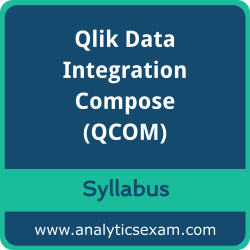 Download Qlik QCOM Syllabus, Qlik Data Integration Compose Dumps, and Qlik Data Integration Compose PDF for Qlik Compose preparation