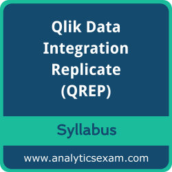 Download Qlik QREP Syllabus, Qlik Data Integration Replicate Dumps, and Qlik Data Integration Replicate PDF for Qlik Replicate preparation