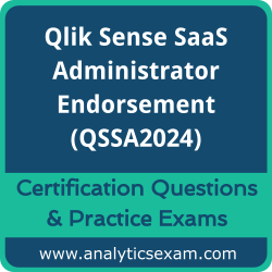 Download free Qlik QSSA2024 dumps, VCE, braindumps, and Actualtests PDF for comprehensive exam preparation.