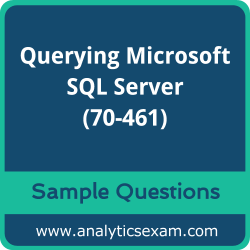 70-461 Dumps Free, 70-461 PDF Download, Querying Microsoft SQL Server Dumps Free, Querying Microsoft SQL Server PDF Download, Querying Microsoft SQL Server 2012/2014 Certification, 70-461 Free Download, 70-461 VCE, Querying Microsoft SQL Server Certification Dumps, 70-461 Exam Questions PDF SQL Server Certification Dumps