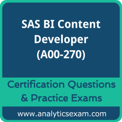 A00-270 Dumps Free, A00-270 PDF Download, SAS BI Content Developer Dumps Free, SAS BI Content Developer PDF Download, A00-270 Certification Dumps, A00-270 VCE, SAS BI Content Developer Certification Dumps, A00-270 Exam Questions PDF