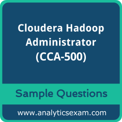 CCA-500 Dumps Free, CCA-500 PDF Download, Cloudera Hadoop Administrator Dumps Free, Cloudera Hadoop Administrator PDF Download, Cloudera Certified Administrator for Apache Hadoop (CCAH) Certification, CCA-500 Free Download, CCA-500 VCE, Cloudera Hadoop Administrator Certification Dumps, CCA-500 Exam Questions PDF, Hadoop Admin Questions, Hadoop Certification, Hadoop Admin Certification
