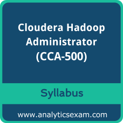 CCA-500 Syllabus, CCA-500 PDF Download, Cloudera CCA-500 Dumps, Cloudera Hadoop Administrator Dumps PDF Download, Cloudera Certified Administrator for Apache Hadoop (CCAH) PDF Download