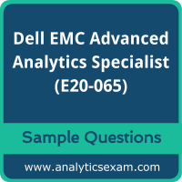 E20-065 Syllabus, E20-065 PDF Download, Dell EMC E20-065 Dumps, Dell EMC Advanced Analytics Specialist Dumps PDF Download, Dell EMC Advanced Analytics Specialist for Data Scientists PDF Download