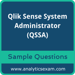 Get QSSA Dumps Free, Qlik Sense System Administrator PDF and Dumps, and QSSA Free Download for comprehensive exam preparation.