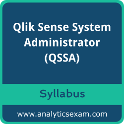 Download Qlik QSSA Syllabus, Qlik Sense System Administrator Dumps, and Qlik Sense System Administrator PDF for Qlik Sense System Administrator preparation