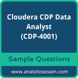 Get CDP-4001 Dumps Free, Cloudera CDP Data Analyst PDF and Dumps, and CDP-4001 Free Download for comprehensive exam preparation.