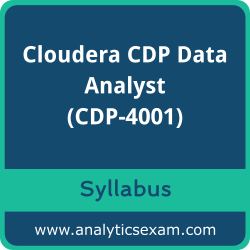 Download Cloudera CDP-4001 Syllabus, Cloudera CDP Data Analyst Dumps, and Cloudera CDP Data Analyst PDF for Cloudera CDP Data Analyst preparation