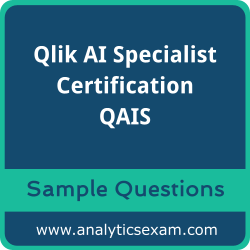 Get QAIS Dumps Free, Qlik AI Specialist Certification PDF and Dumps, and QAIS Free Download for comprehensive exam preparation.