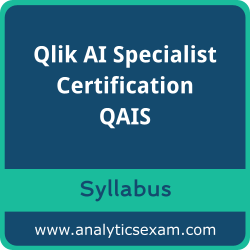 Download Qlik QAIS Syllabus, Qlik AI Specialist Certification Dumps, and Qlik AI Specialist Certification PDF for Qlik AI Specialist Certification preparation