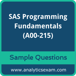 A00-215 Dumps Free, A00-215 PDF Download, SAS Programming Fundamentals Dumps Free, SAS Programming Fundamentals PDF Download, A00-215 Free Download