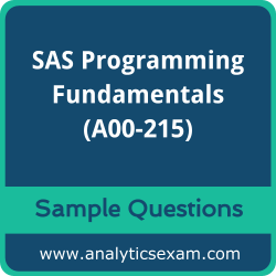 Get A00-215 Dumps Free, SAS Programming Fundamentals PDF and Dumps, and A00-215 Free Download for comprehensive exam preparation.