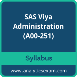 A00-251 Syllabus, A00-251 PDF Download, SAS A00-251 Dumps, SAS Viya Administration Dumps PDF Download, SAS Certified Specialist - Administration of SAS Viya 3.5 PDF Download