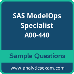 A00-440 Dumps Free, A00-440 PDF Download, SAS ModelOps Specialist Dumps Free, SAS ModelOps Specialist PDF Download, A00-440 Free Download