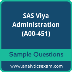 Get A00-451 Dumps Free, SAS Viya Administration PDF and Dumps, and A00-451 Free Download for comprehensive exam preparation.