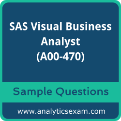 Get A00-470 Dumps Free, SAS Visual Business Analyst PDF and Dumps, and A00-470 Free Download for comprehensive exam preparation.