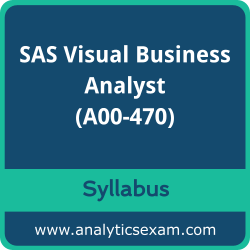 Download SAS A00-470 Syllabus, SAS Visual Business Analyst Dumps, and SAS Visual Analytics PDF for SAS Visual Analytics Using SAS Viya preparation