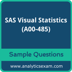 Get A00-485 Dumps Free, SAS Visual Statistics PDF and Dumps, and A00-485 Free Download for comprehensive exam preparation.