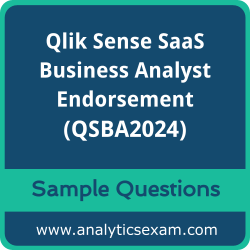 Get QSBA2024 Dumps Free, Qlik Sense SaaS Business Analyst Endorsement PDF and Dumps, and QSBA2024 Free Download for comprehensive exam preparation.