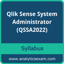QSSA2022 Syllabus, QSSA2022 PDF Download, Qlik QSSA2022 Dumps, Qlik Sense System Administrator Dumps PDF Download, Qlik Sense System Administrator PDF Download