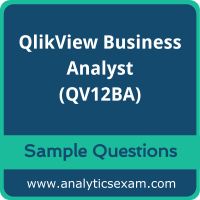 QV12BA Dumps Free, QV12BA PDF Download, QlikView Business Analyst Dumps Free, QlikView Business Analyst PDF Download, QV12BA Free Download