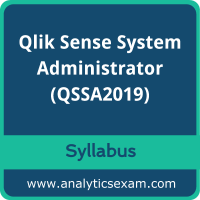 QSSA2019 Syllabus, QSSA2019 PDF Download, Qlik QSSA2019 Dumps, Qlik Sense System Administrator Dumps PDF Download, Qlik Sense System Administrator PDF Download