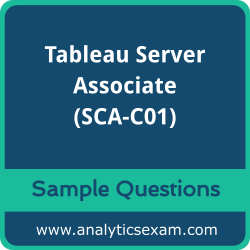 Get SCA-C01 Dumps Free, Tableau Server Associate PDF and Dumps, and SCA-C01 Free Download for comprehensive exam preparation.