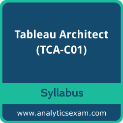 Download Tableau TCA-C01 Syllabus, Tableau Architect Dumps, and Tableau Architect PDF for Tableau Certified Architect preparation