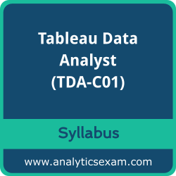 Download Tableau TDA-C01 Syllabus, Tableau Data Analyst Dumps, and Tableau Data Analyst PDF for Tableau Certified Data Analyst preparation