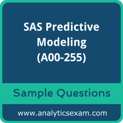 Get A00-255 Dumps Free, SAS Predictive Modeling PDF and Dumps, and A00-255 Free Download for comprehensive exam preparation.