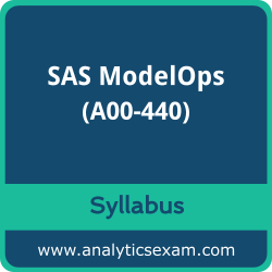Download SAS A00-440 Syllabus, SAS ModelOps Dumps, and SAS ModelOps PDF for SAS Managing the Model Life Cycle using ModelOps preparation