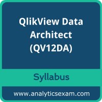 Download Qlik QV12DA Syllabus, QlikView Data Architect Dumps, and QlikView Data Architect PDF for QlikView Data Architect preparation